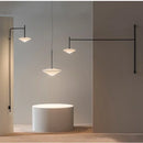 GobekUsa Black Iron LED Long Wall Lamp for Living Room, Bedroom, Corridor - Nordic Style