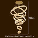 GobekUsa LED Chandelier for Modern Bedroom Living Room Decor Lighting