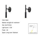 GobekUsa LED Wall Lamp Night Light Bedroom Reading Living room Decor Home Spotlight