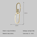 GobekUsa Gold LED Wall Sconce Dimmable Lighting Fixture Polished Steel Modern Luminarias