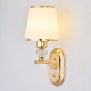 GobekUsa Crystal Bedside Wall Sconce - Modern Minimalist LED Wall Light Fixtures