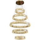 GobekUsa Crystal Chandelier Pendant Light for Living Room, Staircase, and Ceiling - Luxury Indoor Lighting