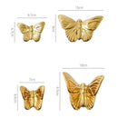 GobekUsa Golden Butterfly Wall Decoration Set