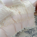 GobekUsa Lace Princess Bedding Set Twin Queen Bed All Seasons