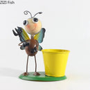 GobekUsa Ants Gardener Vase: Creative Plant Pots for Aesthetic Room Decor