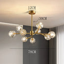 GobekUsa Crystal Chandelier: Luxury Living Room & Dining Room Ceiling Light