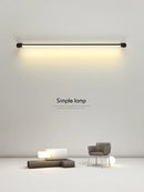 GobekUsa Black Bar Linear Wall Light for Living and Dining Room Lighting