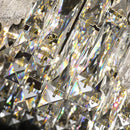 GobekUsa Crystal Ceiling Chandelier: Modern Luxury Lighting for Living Room, Dining Room, Bedroom