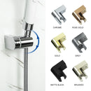 GobekUsa Gold ABS Shower Head Holder Stand Rotatable Bracket Bathroom Accessories