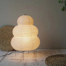 GobekUsa Japanese Style Rice Paper Desk Lamp for Home Decor, E27 Bedroom & Study Room Lighting