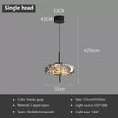 GobekUsa LED Glass Pendant Light: Modern Nordic Luxury Hanging Lamp Fixture