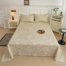 GobekUsa Cotton Quilted Embroidered Bedspread Set