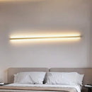 GobekUsa LED Wall Lights Dimming Switch Black Gold White Metal Sconces Bedroom Aisle Lamp