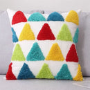 GobekUsa Geometric Tufted Tassel Cushion Cover 30x50cm/45x45cm