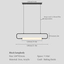 GobekUsa LED Pendant Chandelier for Dining Room, Living Room, and Restaurant
