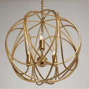 GobekUsa Gold Crystal Chandelier: Modern Dining Room Kitchen Bedroom Ceiling Light