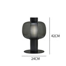 GobekUsa Glass Table Lamp Modern Design for Living Room and Bedroom