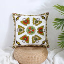 GobekUsa Boho Farmhouse Floral Square Pillow Cover Set of 2