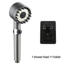 GobekUsa High Pressure Shower Head Set with 3 Modes and Hose Holder for Bathroom