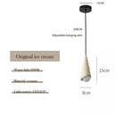 Ceramic Ice Cream Pendant Light for Nursery & Kids Room