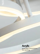 GobekUsa Ceiling Lamp Set for Bedroom, Study & Modern Atmosphere