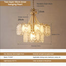 GobekUsa Crystal Chandelier: Modern Luxury for Living Room & Bedroom