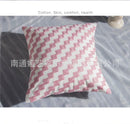 GobekUsa Cotton Flower Embroidered Geometry Pillowcase 45*45cm - Sofa Living Room Bedside Pillows