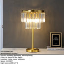 GobekUsa Crystal Brass Floor Lamp: Modern Nordic Style LED Standing Light