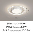 GobekUsa LED Ceiling Light with Remote Dimming for Modern Nordic Home Decor