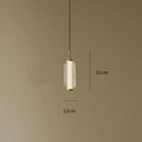 GobekUsa Glass Staircase Pendant Light: American Retro Minimalist Restaurant Foyer Artistic Lamp