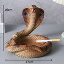 GobekUsa Cobra Ashtray Resin Crafts: Stylish Smoking Accessories for Home and Office