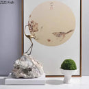 GobekUsa Golden Crane Sculpture: Modern Desk Decoration and Crafts for Room Aesthetics