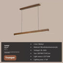 Nordic Linear Wood LED Pendant Light