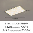 GobekUsa Cream Style LED Ceiling Lights - Modern, Simple, Atmospheric Lighting for Home