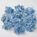 GobekUsa Hydrangea Flowers: 30Pcs 8cm Fake Flowers for Home Decor, Wedding, DIY Wreaths