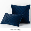 GobekUsa Embroidered Lattice Cushion Cover Pleat - 45X45CM