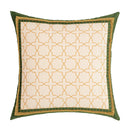 GobekUsa Geometric Tufted Embroidery Cushion Cover 45x45cm Black White Lattice Sofa Pillow