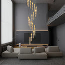 GobekUsa High-ceiling Room Pendant Lights Adjustable Luxury Fixture
