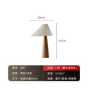 GobekUsa Japanese Wooden Tapered Floor Lamp for Bedroom Hotel Living Room Sofas