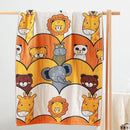 GobekUsa Kids' Cute Cats Cotton Gauze Bath Towel
