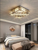GobekUsa Crystal LED Rectangle Chandelier for Elegant Home Decor