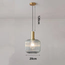 Modern Ring Glass Pendant Light
