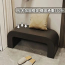GobekUsa Leather Shoes Changing Stool: Stylish and Functional Seating for Living Room, Bedroom.