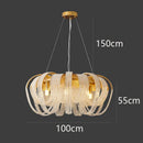GobekUsa Crystal Chandelier: Luxury Living Room and Bedroom Pendant Light Fixture
