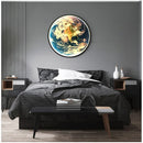 GobekUsa LED Luxury Earth Wall Lamp for Living Room Bedroom Decoration