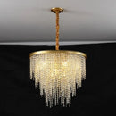 GobekUsa Crystal Chandelier: Modern Elegance for Living, Dining, and Bedroom