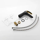 GobekUsa Gold Waterfall Bathroom Faucet - Single Handle Basin Mixer Tap, Elegant Design
