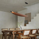 GobekUsa LED Wabi Sabi Chandelier: Modern Japanese Dining Table Pendant Light for Home, Office, and Bar