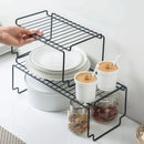 GobekUsa Kitchen Organizer Rack for Dishes, Spice Jars, and Seasoning Bottles