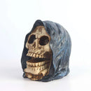GobekUsa Gothic Resin Skull Statue Decor for Halloween Horror Party
